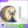 2D/Flat DIY Diamond Painting Desktop Ornaments Kit 5D DIY Diamond Art Tabletop Decorations Diamond Painting Desktop Decorations