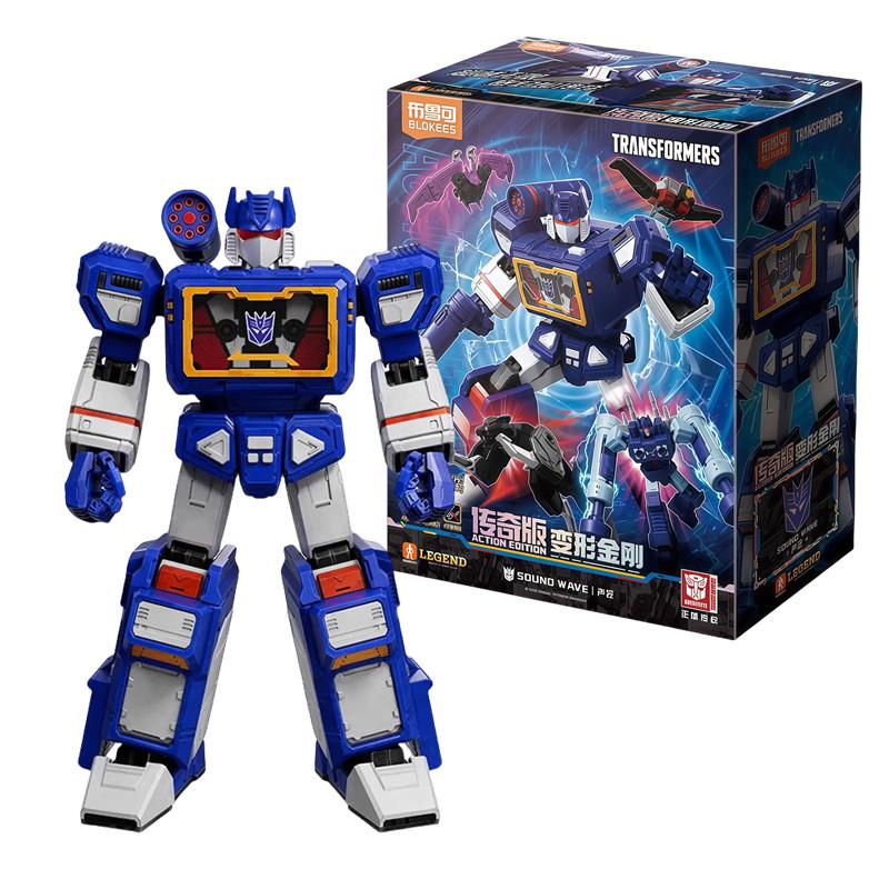 Non-Toxic Blokees Transformers One Building Blocks Robot Action Edition Orion Pax G1 Optimus Prime Soundwave Action Figures Splicing Toys