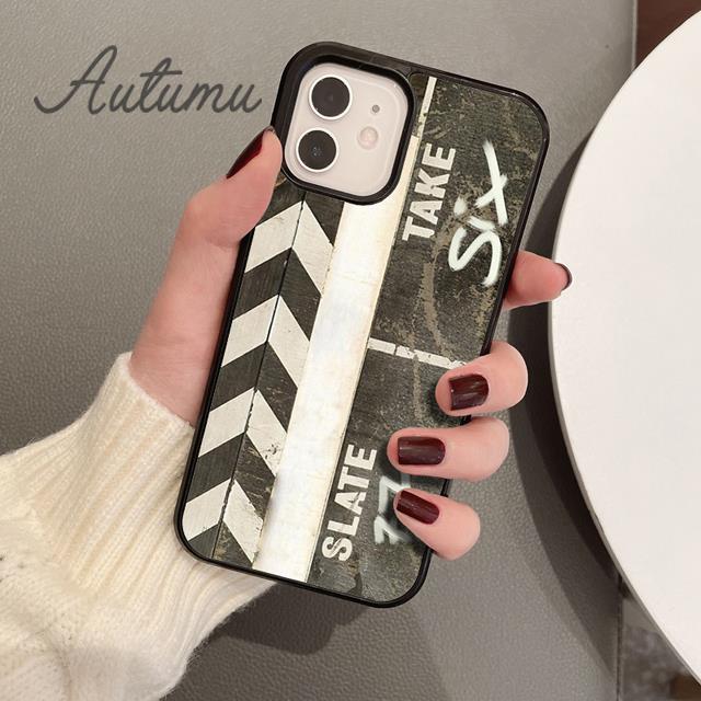 Clapper board Phone Case for iPhone 11 12 13 14 Pro Max mini X XR XS SE 2020 5 6S 7 8 Plus Samsung Galaxy S21 S22 Cover shell