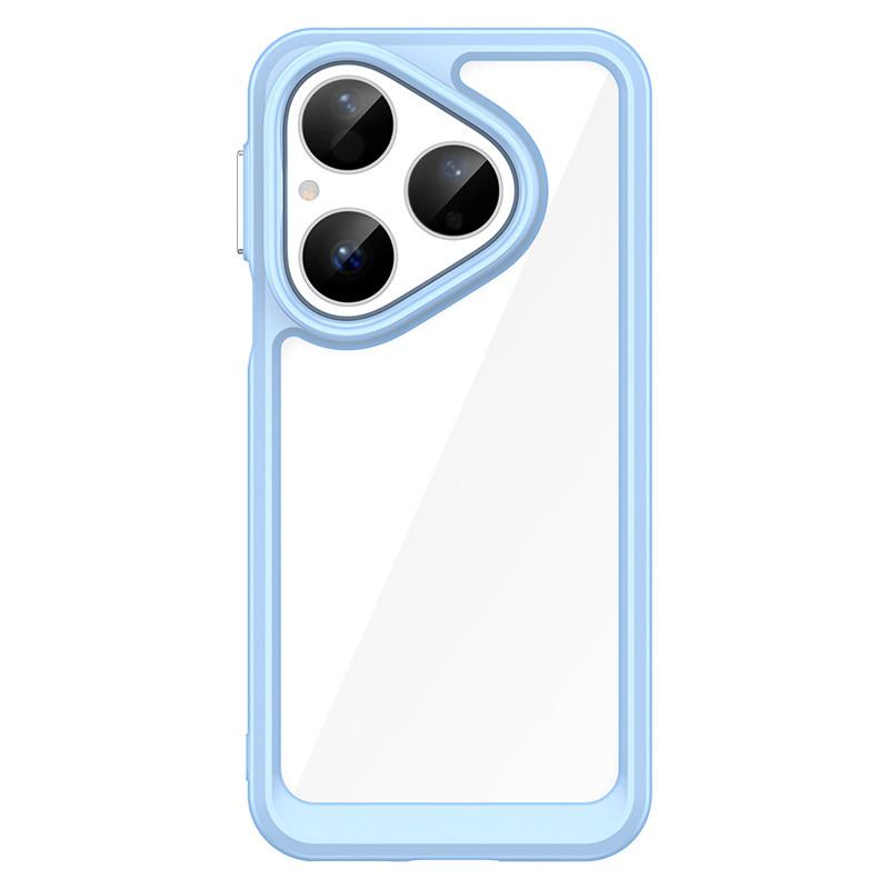 

For Huawei Pura 80 Case Huawei Pura 80 Cover TPU Border Acrylic Backplane Bumper Protective Phone Cases For Huawei Pura 80 Funda Huawei Pura 80