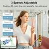 Portable Mini Handheld Cute Fan Small Pocket Fan USB Rechargeable Battery Fan Folding Cooling Hand Fan Low-Noise Electric Fan