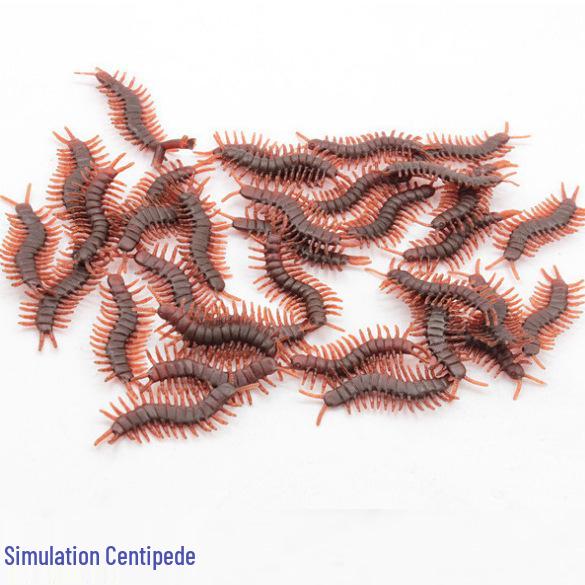 Realistic Prank Insect Toys: Cockroach, Centipede, Gecko, Scorpion