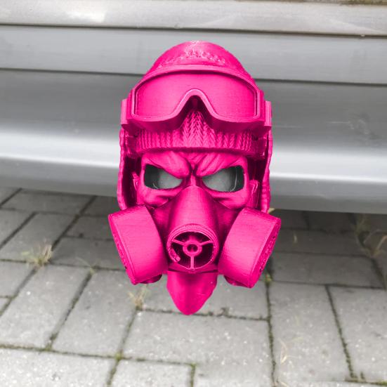 Trailer Ball Cover with Steel Helmet And Gas Shield Mask-shaped Trailer Cover Funny Trailer Hitch Covers Towing Truck RV Accessories