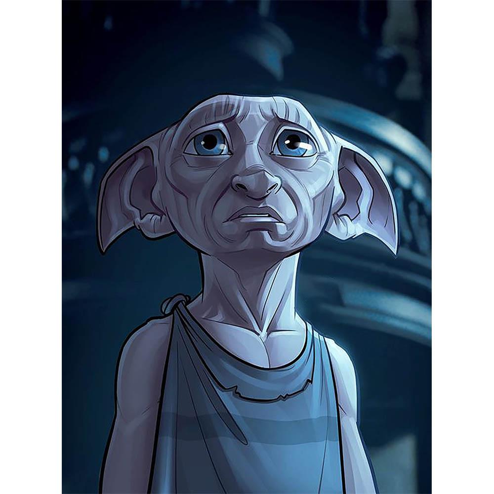 5D DIY Harry Potter Diamond Painting Elf Dobby Hogwarts School of Witchcraft and Wizardry Cross Embroidery Mosaic Art Gift