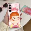 Brand P-peko Chan Lovely Girl Phone Case For Samsung S 24 Fe 25 Ultra Plus 20 Lite 21 30 22 23 24 22 Ultra 5G Fundas