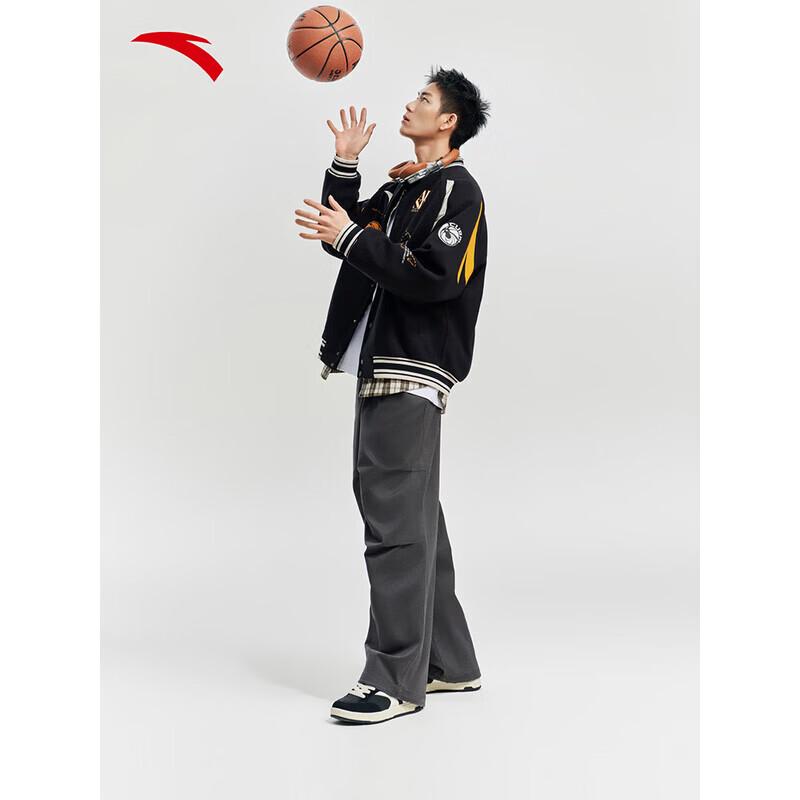 ANTA Men s Hooded Knit Windproof Training Jacket M