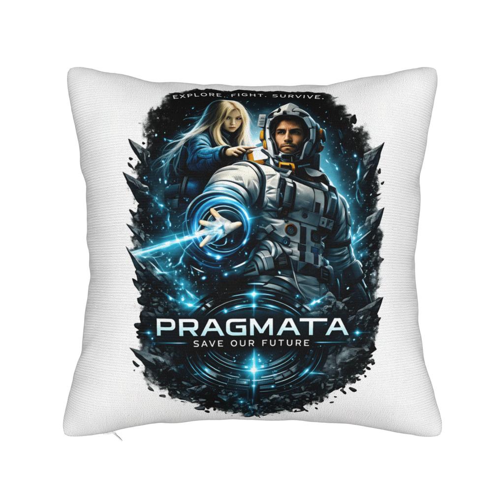 Pragmata Game Pillow Cover Soft Cushion Cover Funny Pillow Case For Sofa Couch Bed Living Room