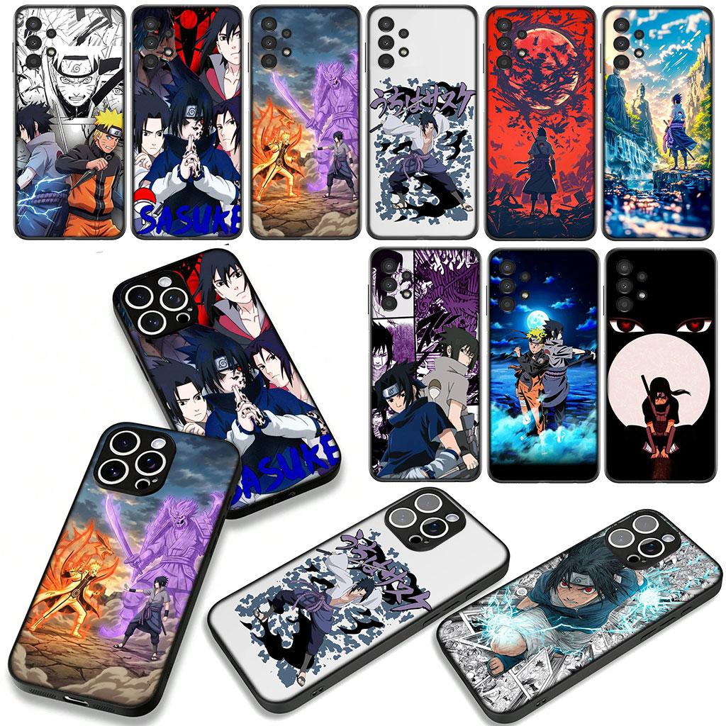 Poster Narutos Sasuke Uchiha Case for Motorola Moto Edge 70 60 Fusion 40 NEO 20 Pro G Stylus G56 G96 G71 G73 G52 G41 G42 G50 G51