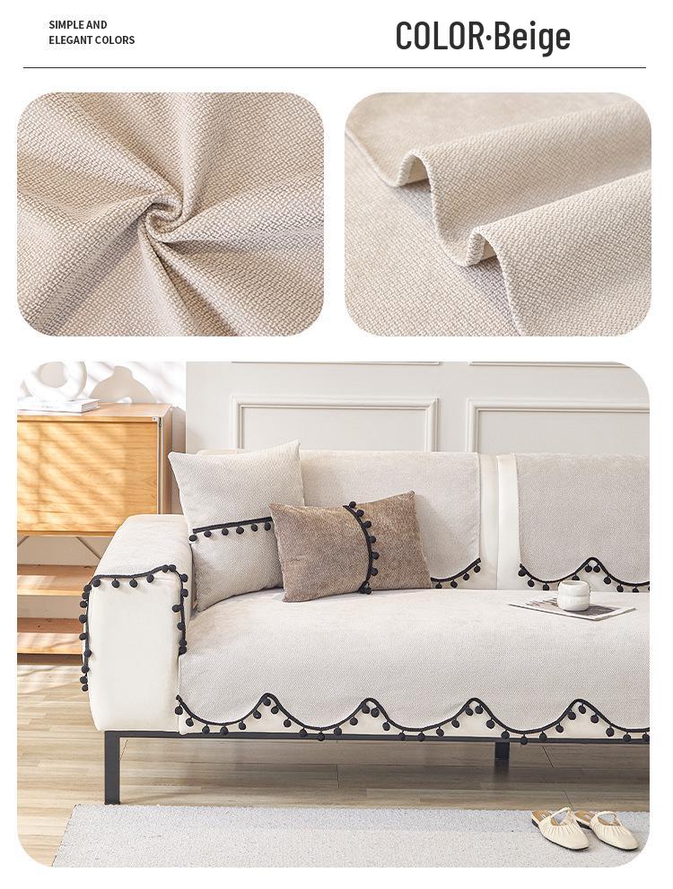 Universal All-Season Non-Slip Sofa Seat Cushion Cover - 2026 High-End Design