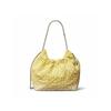 Tory Burch Fleming Gradient Effect Diamond Pattern Design Cotton Denim Mini Crossbody Bag Women Bags Yellow 183216-712