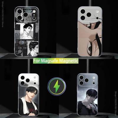 Coque de téléphone Comics J-Joo J-Jaekyung Pour iPhone 17,16,15,14,13,12,11,Pro,Max,Plus,Mini,SE4,E Magnétique Pour Magsafe Sans Fil