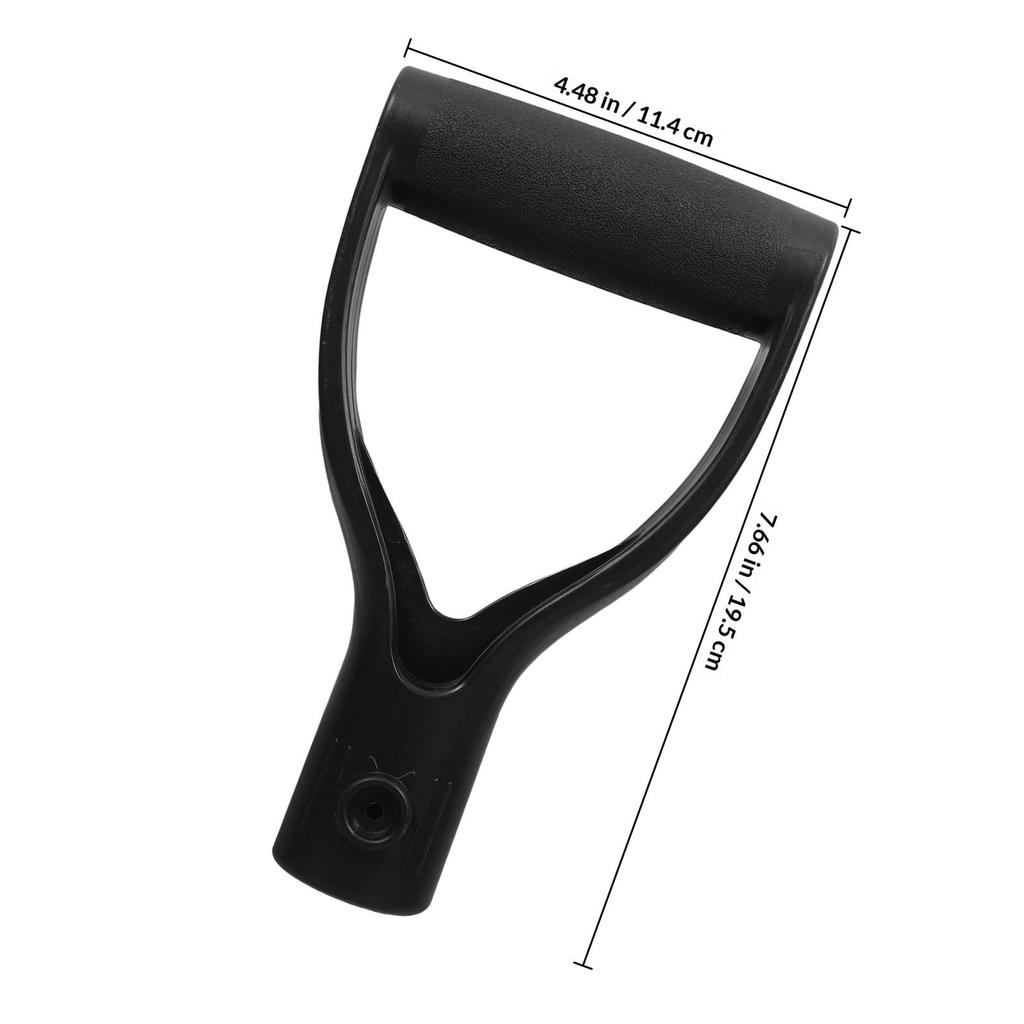 2pcs Shovel Handle Replacement For Garden Tools Snow Shoveling Digging Plastic Spade Handle Universal Fit Winter Snow