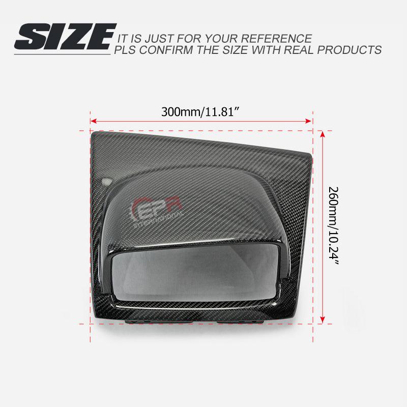 Carbon Fiber Dashboard Cover & Gauge Sticker for Nissan Skyline R34 GTR/GTT