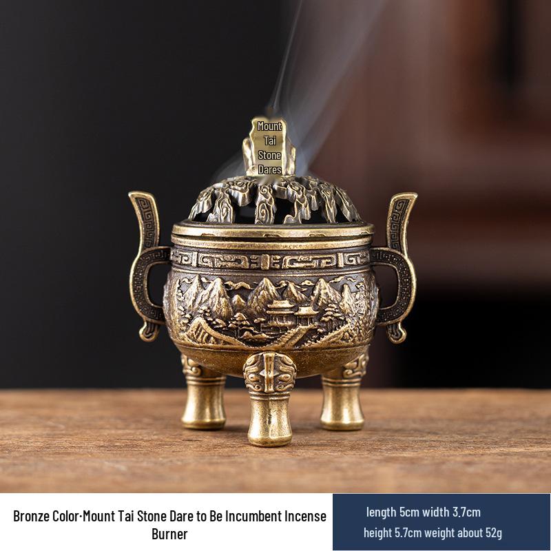 Auspicious Clouds Sandalwood & Agarwood Coil Incense for Indoor Aromatherapy - Long-lasting Deodorizing Incense Burner Censer