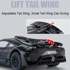 1:24 Scale ONE Sports Car Toy Model Light Music Pull Back Doors Opened Simulation Supercar Miniature Models Collection Gifts