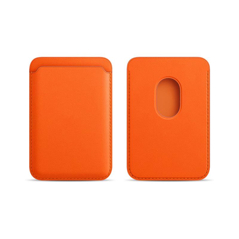Magnetische Kaarthouder voor iPhone 13 - MagSafe Lederen PU Sleeve met ID-houder & Telefoonachterkant Sticker
