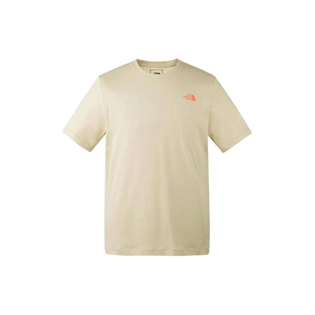 THE NORTH FACE T Shirt Men's Gravel Sand (Unisex) T-Shirts NF0A88GU 3X4