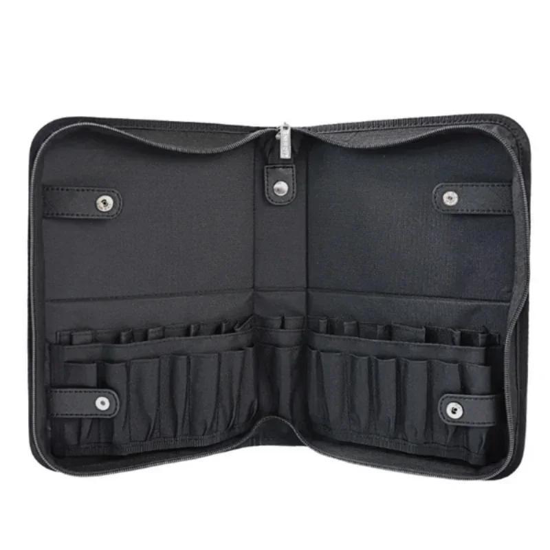 1Pc 29/23Holes Foldable Makeup Brush Bag Women Makeup Brush Tools Bag Organizer Travel Powder Cosmetic Sets Toiletry Case Holder