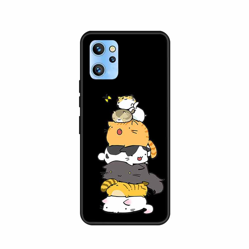Black Silicone Case For Umidigi A13S Case 6.7" Cartoon Soft TPU Back Cover For Umidigi A13 Pro 2022 Phone Case Coque Fundas Para