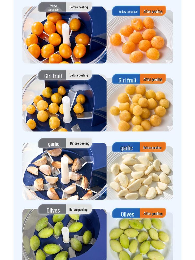 Electric Fruit & Vegetable Peeler for Milk Tea & Fruit Stores