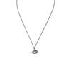 Logo Design Brass Necklace Men Necklace Silver 630203FB-02P113