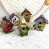 Pastoral Style Bird Resting Station Weather Resistant Outdoor Bird Nest  Wildlife Habitat