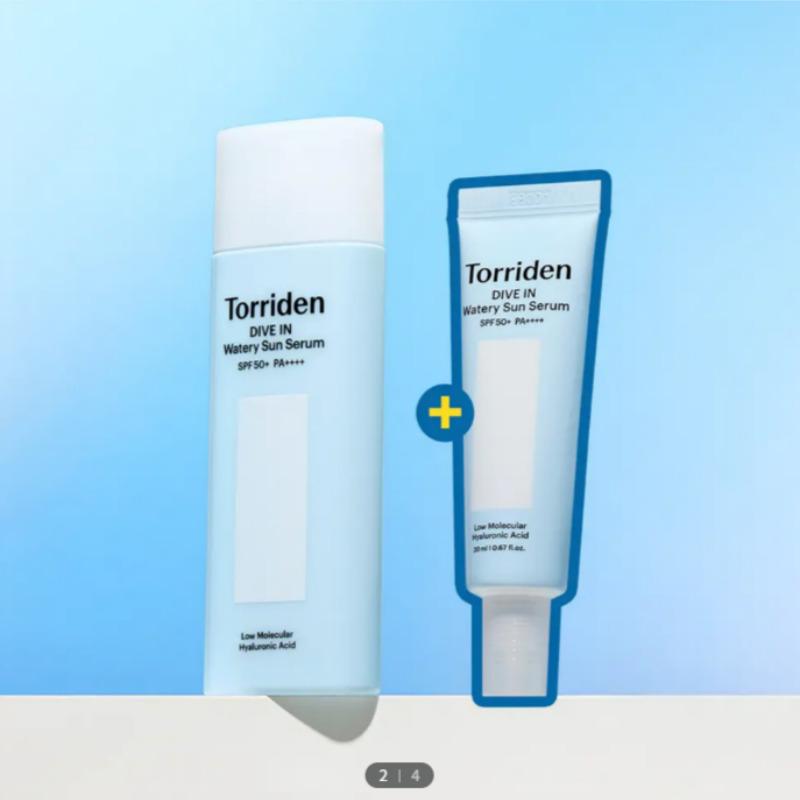 Torriden Dive-In Watery Fit Sun Serum SPF50+ PA++++ 50ml