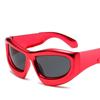 Cool Exaggerated Glasses Future Science And Technology Sense Skiing Big Frame Sunglasses Dazzling Men And Womean