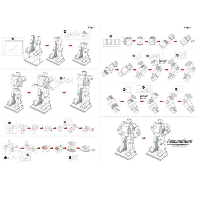 Metal Earth Fascinations TRANSFORMERS GOLD BUMBLEBEE Puzzle 3D en métal