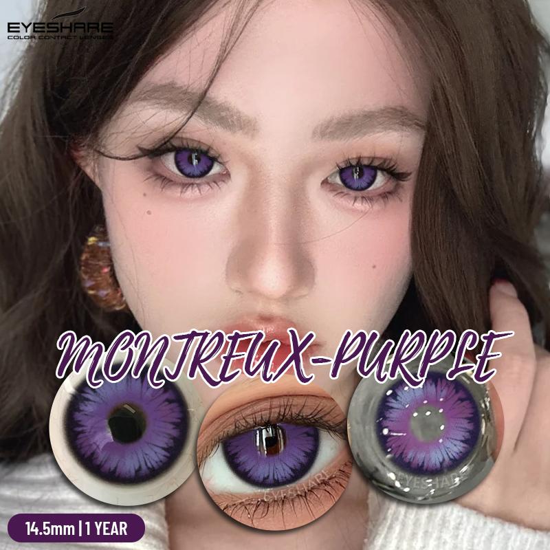 Eyeshare Anime Cosplay Color Contact Lenses For Eyes Red Eye Lenses Halloween Beautiful Pupils Crazy Blue Pink Cosmetic Makeup Contact Lens