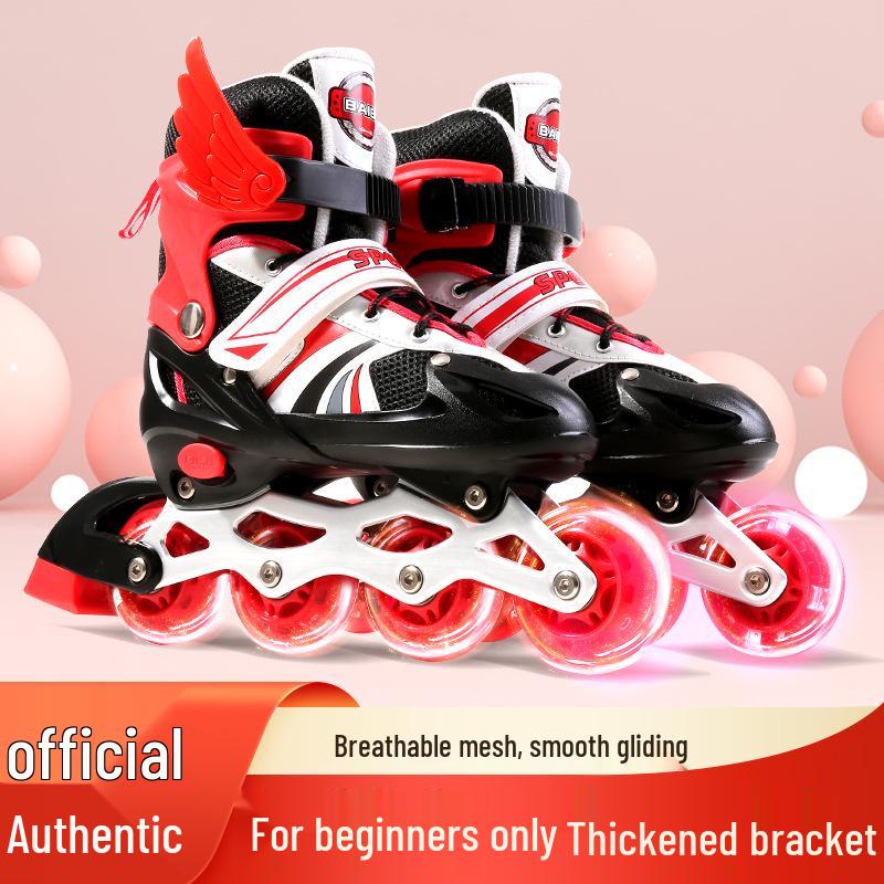 Kids' Inline & Ice Skates Set for Ages 3-15 - Beginner Rollerblades for Boys & Girls