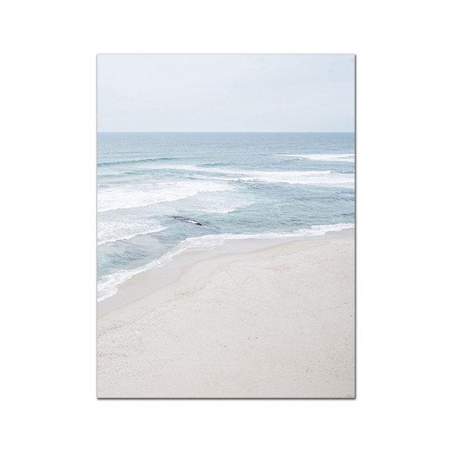 

Скандинавский пляжный постер, морской пейзаж, холст, картина, скандинавский настенный художественный принт, современная картина для гостиной, настенный домашний декор 21*30cm