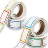 800 Freezer Labels 4 Rolls of Removable Food Storage Labels Frozen Food Labels Self-adhesive Date Labels for Containers Jar of