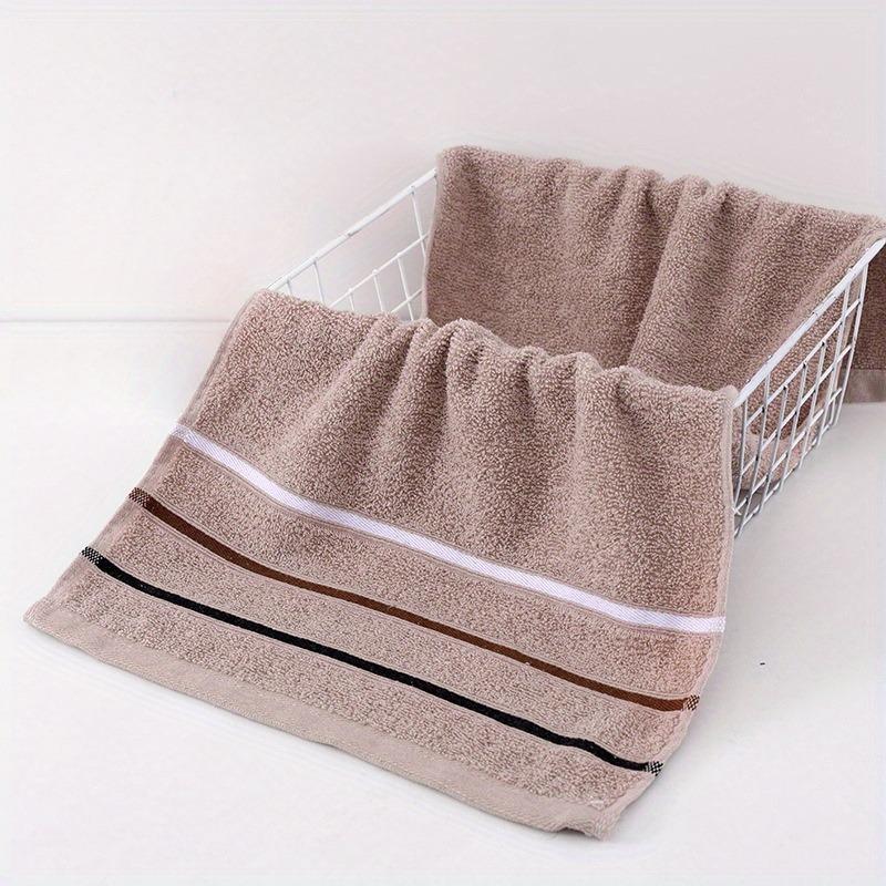1PACK 1PC/4PCS Cotton Towel Thickened Luxury Soft and Absorbent Cotton Blend Towel