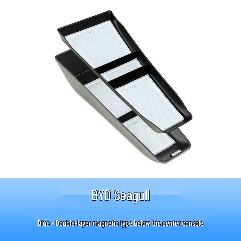 BYD Seagull Center Console Double-Layer Magnetic Storage Organizer