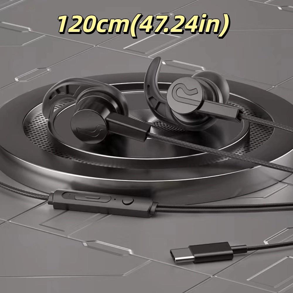 Mic Running Headset Sweatproof Wired Headphone Super Bass Earbuds Wired Headset Sports Earphone