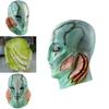 Monster Human Fish Head Mask With Latex Material For Costume Parties And Holiday Celebrations