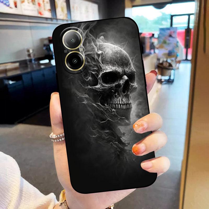 For Realme C67 4G Case RMX3890 Luxury Fashion Oil Painting Cover Soft Silicone Case For Realme 12 Lite RealmeC67 4G Funda 12lite