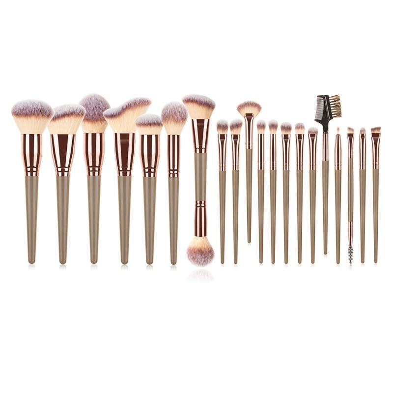 7/10/15/20x Makeup Brushes Set Travel Brush Set Full Face Cosmetic Brush Set Eye Shadow Brush Powder Brush for Woman
