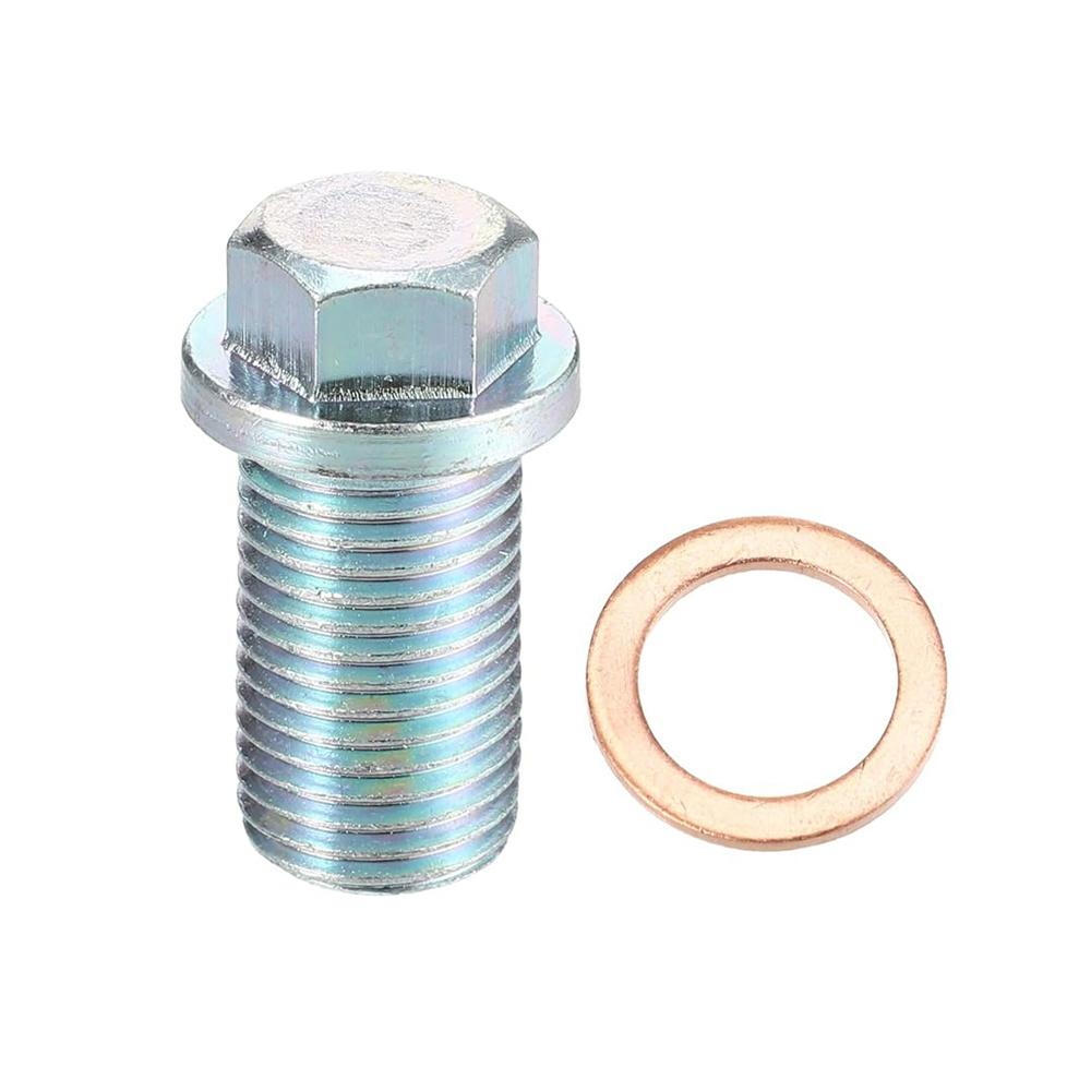 Engine Oil Drain Plug Bolt with Washer For Mercedes-Benz 1119970330, 6019970230