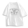 Heavy Cotton Versatile Trendy Brand Men'S Short-Sleeved T-Shirt Round Neck Casual Trend Half-Sleeved T-Shirt Top
