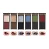 LIAGNISHI [New color available] Matches Asian skin! Double color eyeshadow 6-color palette | Matte x Pearl x Explosive Glitter | Highly pigmented and