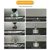 1/4Pcs Hinge Jig Door Hinge Installation Tool Speed Up Positioning Quick Fixing Locator Positioner Cabinets Accurate Alignment
