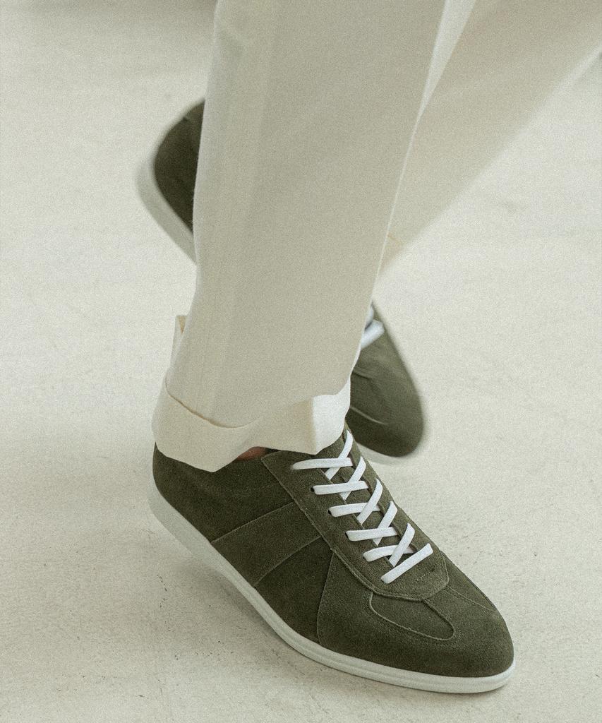 Allclassic Alc4414W Resort German Sneakers_Kakhi Suede