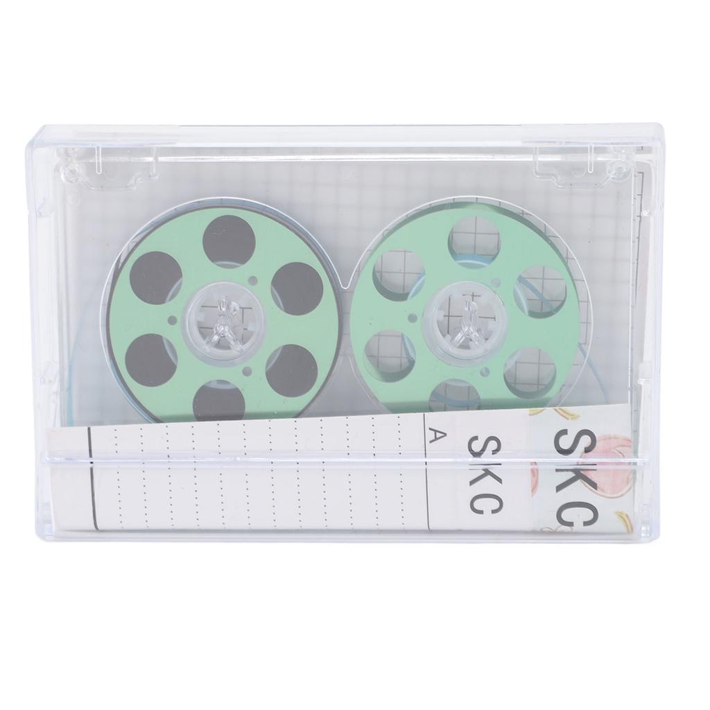 Reel To Reel Blank Cassette Tape 46 Minute Recording Time Low Noise DIY Blank Music Cassettes for Re