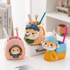 Office desktop pen holder ornament cat cure girl ins desk decoration teacher gift Teachers' Day gift