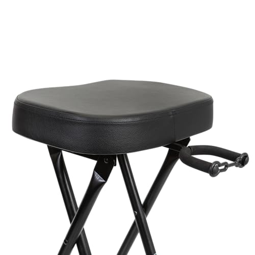 GATOR Frameworks Foldable Guitar Stand Chair (GFW-GTRSTOOL) (Weight Capacity: 113.3kg)