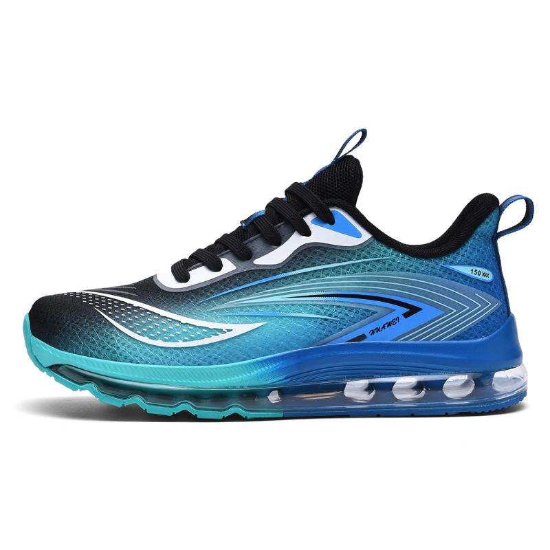 New Spring and Summer Men's Mesh Sports Shoes Air Cushion Extra Large Size Cross-border Sports Wear-resistant Casual Fashion Versatile