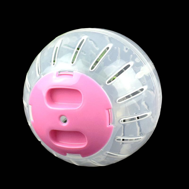 

10/1TwoCm Plastic Outdoor Sport Ball Grounder Rat Small Pet Mice Jogging Ball Toy Hamster Gerbil Exercise Ball Play Toy Supplies Decor 10cm розовый