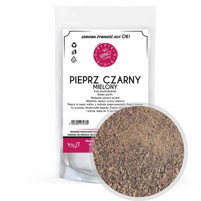 Pieprz czarny mielony - 200g Wietnam